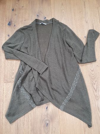 Clockhouse Strickjacke Gr. M Oliv, Herbst, Hippie, Strick
