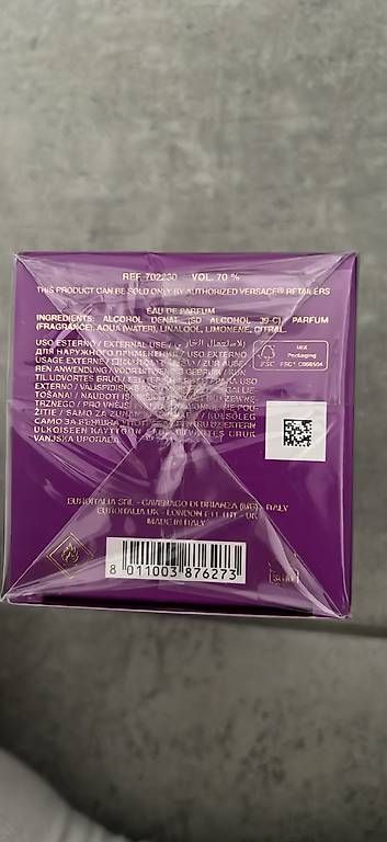 Versace Profumi & Eau de Toilette: Versace Dylan Purple Parfüm – Nuovo e nell'imballaggio originale da Würenlingen venduto da agn_xs7b 1