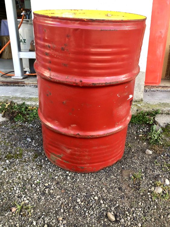 Shell Fass , kein Kanister Tanksäule Emailschild Esso BP | Acheter sur ...