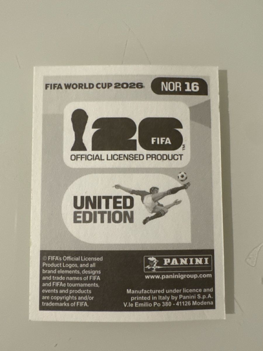 Panini Sammelbilder & Trading cards: Panini 2026 Alexander Sorloth NOR16 – Neu (gemäss Beschreibung) aus Bern von akl_sy9s 1