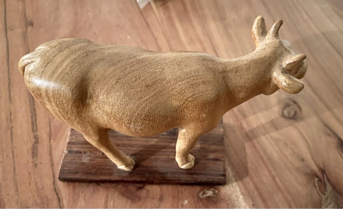 Statuette: Geschnitze Kuh - wohl Brienz – Usato da Ottikon venduto da san_w99n 2