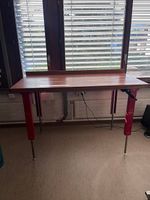 Höhenverstellbarer Manuflex Werktisch / Tisch (Kurbel)