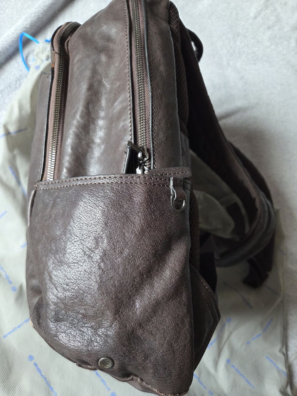 Piquadro Zaini: Piquadro Rucksack dunkelbraun neu – Nuovo (secondo la descrizione) da jona venduto da ricrac10 4