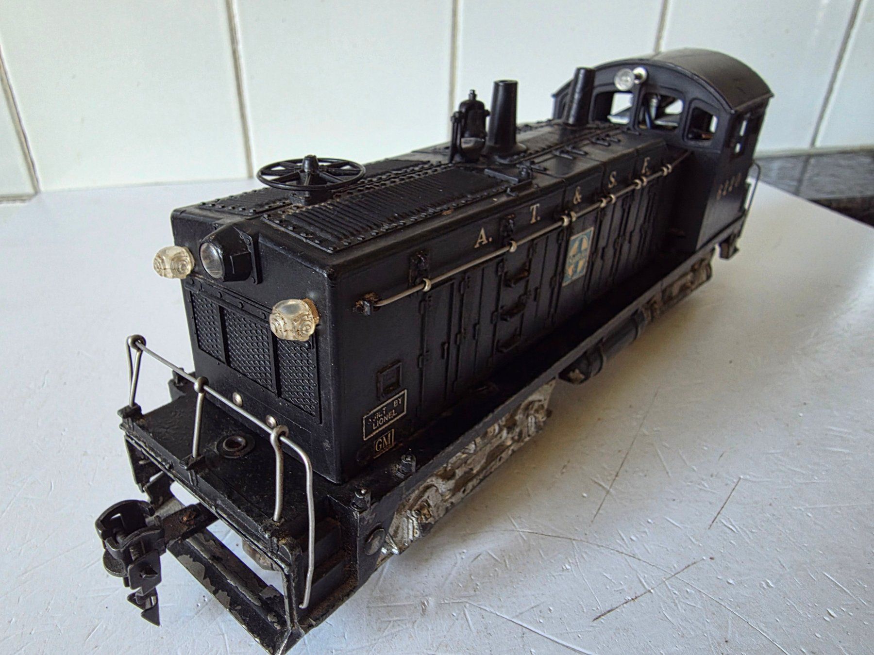 Lionel Modellini di ferrovie: Tenderlok AT&SF, Lok-Nr. 6220 – Usato da Seuzach venduto da Loeckeli01