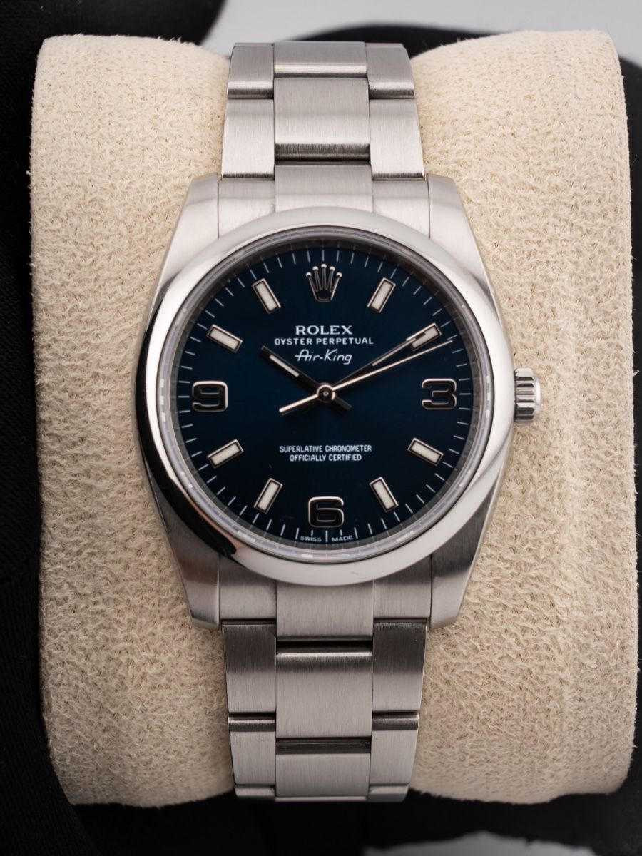 Rolex Orologi: Rolex Air King 34mm Blau – Usato da Zürich venduto da Timely_Deals 1