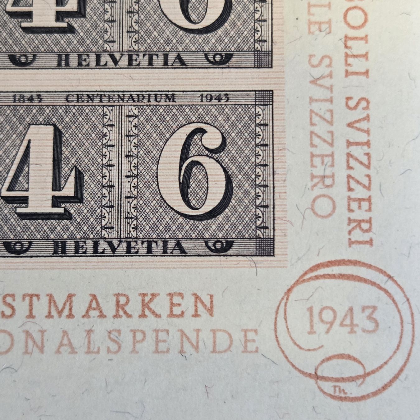 Tutti i francobolli: Briefmarken-Block Postfrisch von 1943, TOP.. – Usato da Stans venduto da Ducati16 4
