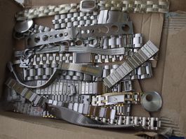 Bracelet stainless steel Teile verschiedene ca.500gr