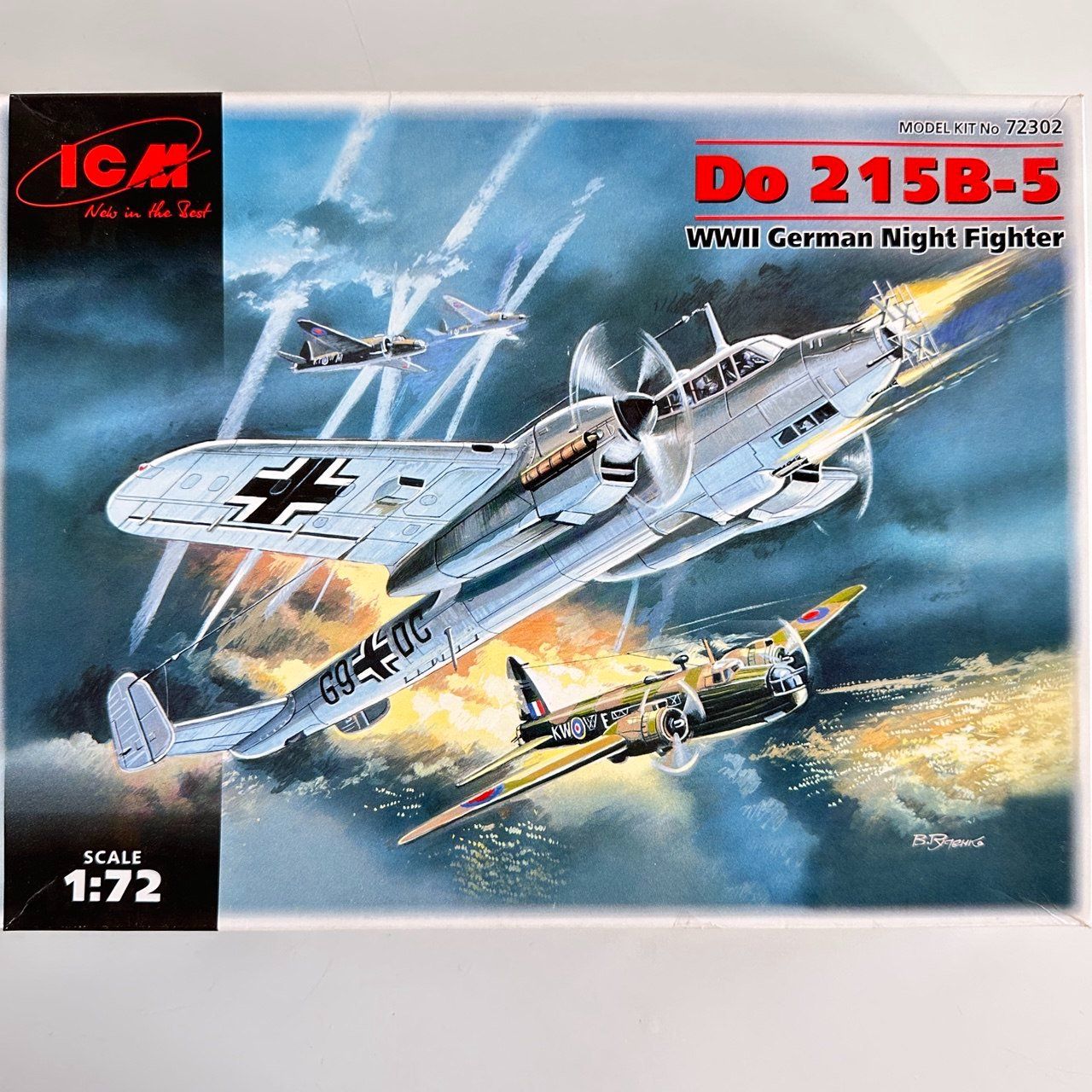 Modellbausätze & Standmodelle: ICM Dornier Do 215B-5 1/72 – Neu (gemäss Beschreibung) aus Dietikon von