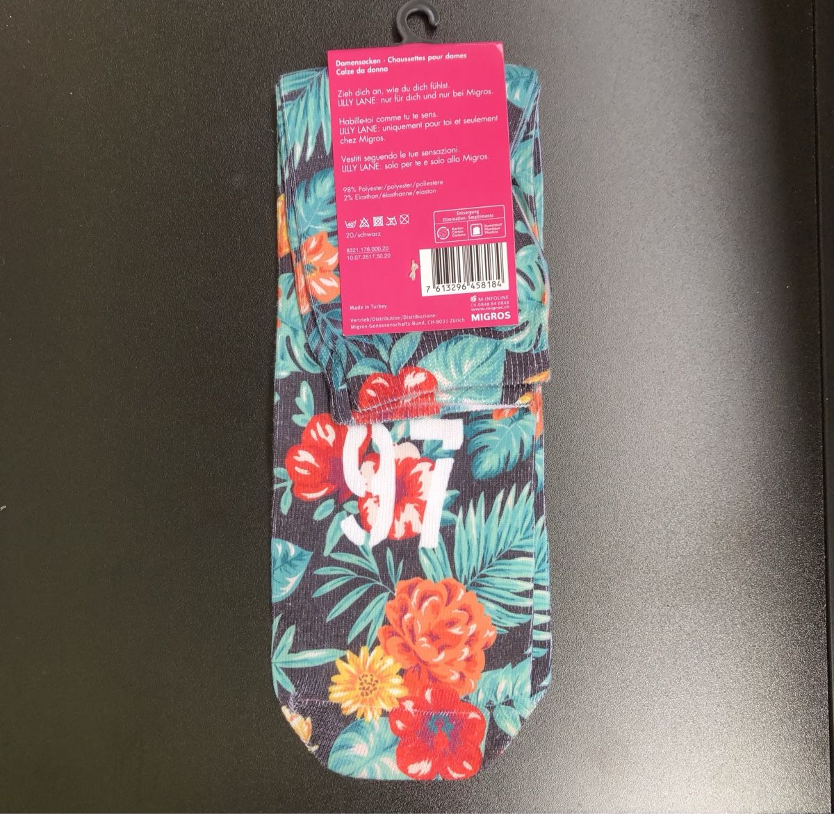 Socken: Socken Lilly & Jane bunt One Size neu – Neu und originalverpackt aus St.Gallen von nitka. 1