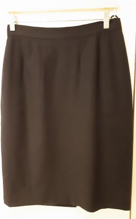 Laura Biagiotti jupe noire, M, laine, excellent état