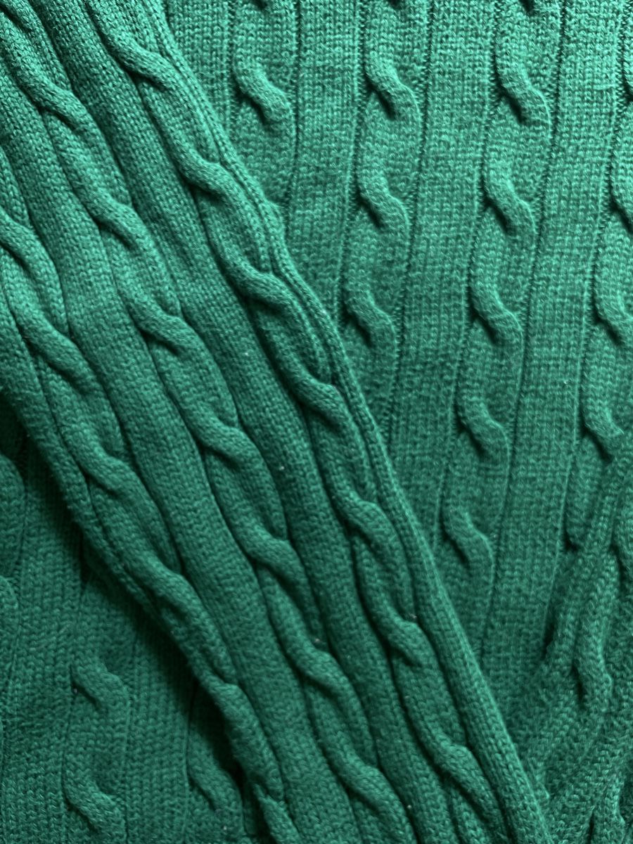 Ralph Lauren Maglioni & Felpe: Ralph Lauren Cable Knit Pullover, grün, Grösse M – Usato da Rorbas venduto da naama777 2
