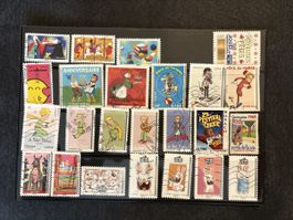 Lot timbres France & Monaco Le Petit Prince, Fête du Timbre