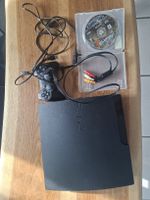 Sony PlayStation 3 Konsole mit Spiel und Zubehör schwarz