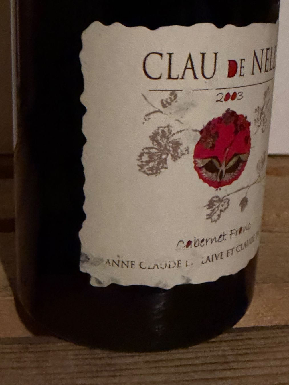 Vino: SUPERBE CLAU DE NELL 2003 Anjou LOIRE – Nuovo (secondo la descrizione) da Roche VD venduto da avediscipule 2