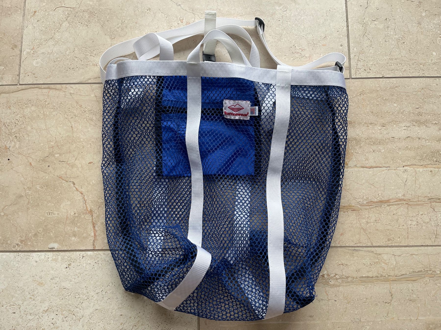 Borse: Battenwear Mesh Tote Royal/White – Nuovo (secondo la descrizione) da Wangen b. Olten venduto da ricochet56