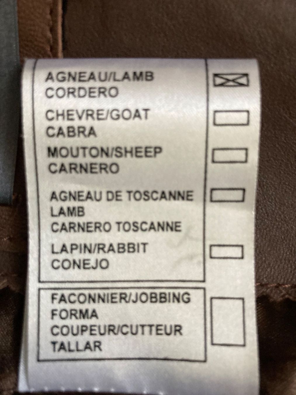 Giacche: Schnäppchen! Lederjacke aus  Lammnappa – Usato da Samedan venduto da chickenrun01 8