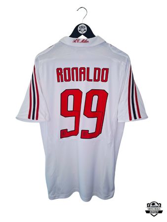 RONALDO #99 Original AC Milan 2007-08 Away Trikot