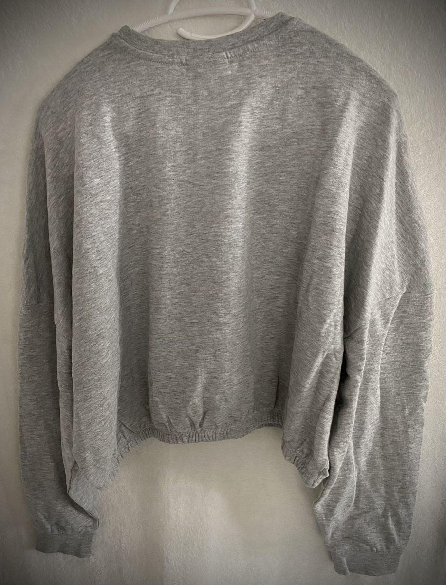 Only Maglioni & Felpe: ONLY Crop-Sweater, Grösse L, Top Zustand, Grau oder Grün! – Nuovo (secondo la descrizione) da Balterswil venduto da Bibi66 2
