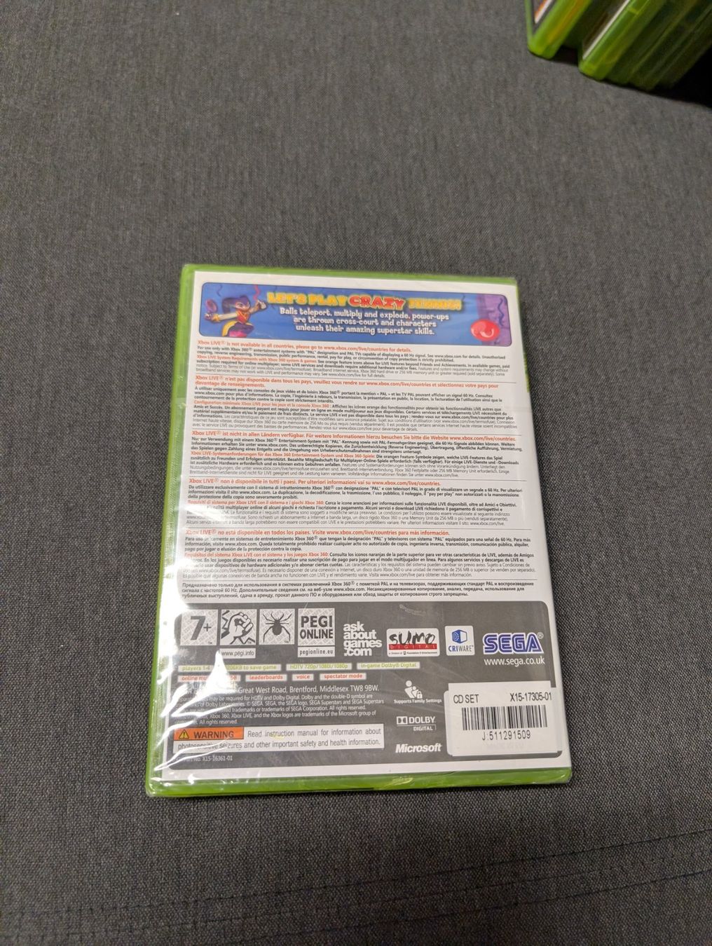 Giochi: Sega superstar tennis SEALED Microsoft Xbox 360 – Nuovo e nell'imballaggio originale da Giubiasco venduto da Ticinerd 1
