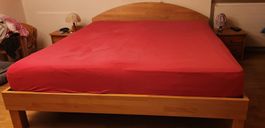 Bettgestell Holz Buche Doppelbett