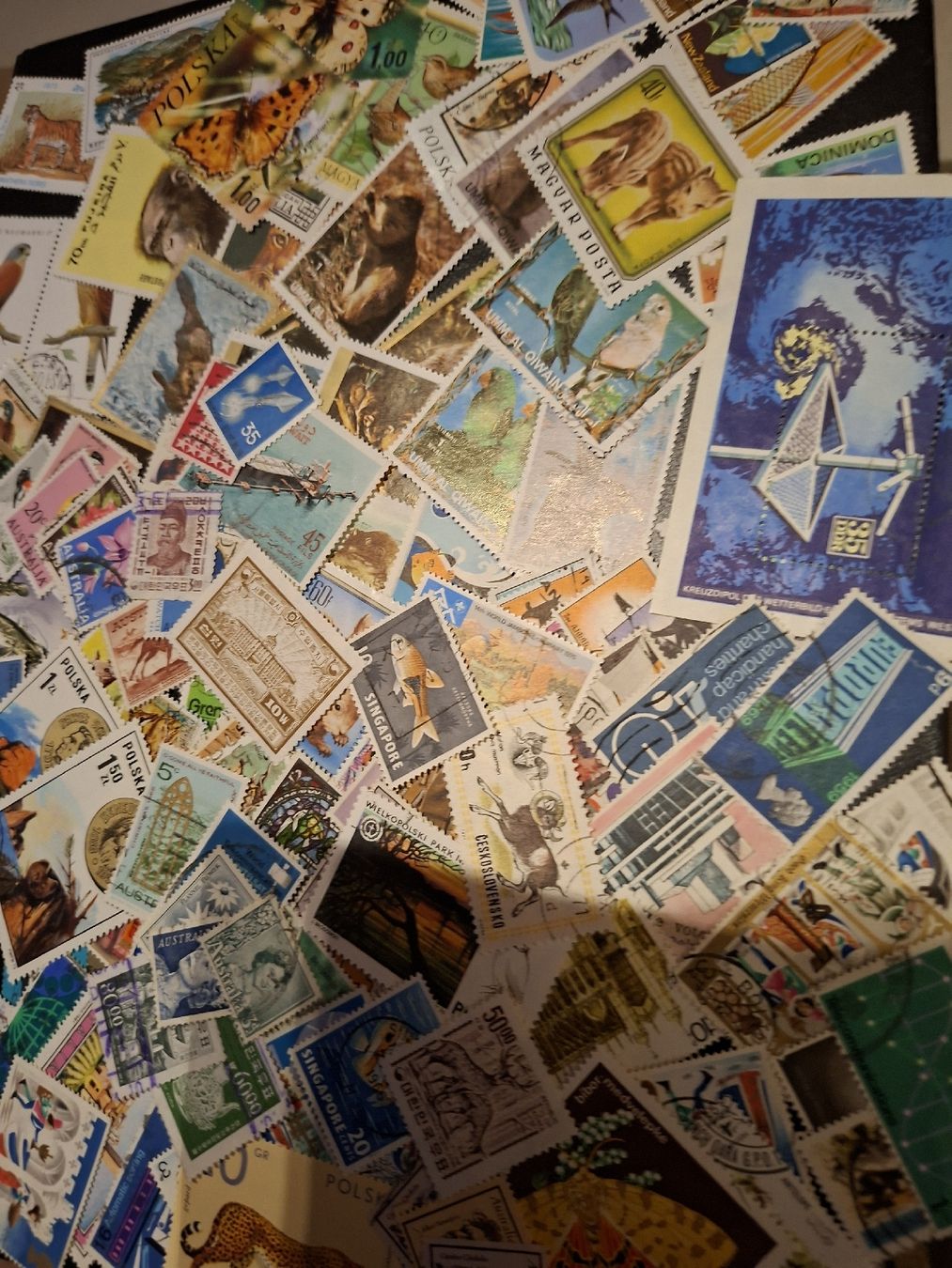 Alle Briefmarken: Lot Motiv Marken div. Länder – Gebraucht aus Balgach von SIMEON27