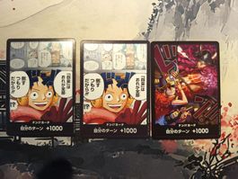 One Piece OP17 JP, 3 DON!! Karten