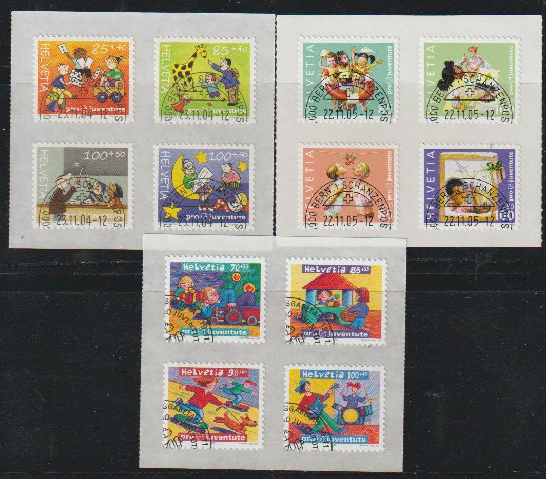 Tutti i francobolli: Bloc de timbres Pro Juventute – Usato da Crans-Montana venduto da kira56