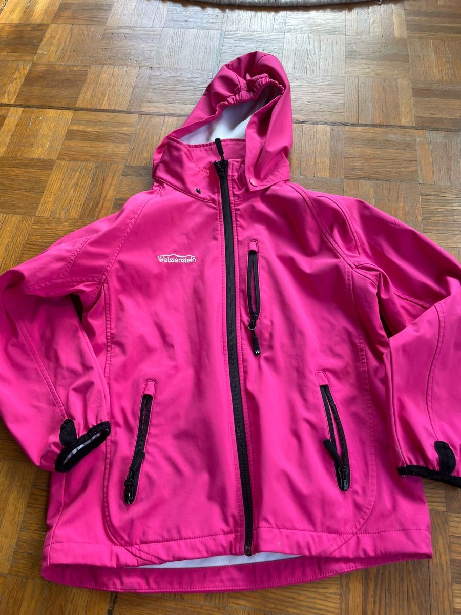 Giacche: Weissenstein Softshell Jacke, Grösse 140, Pink, Top Zustand – Usato da Liestal venduto da twiga07
