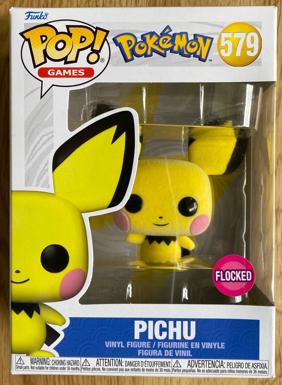 Funko Statuette: Funko Pop! Pokemon Pichu Flocked – Nuovo e nell'imballaggio originale da Rafz venduto da SaintCruz