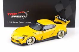 PANDEM TOYOTA SUPRA GR V1.0 GELB  1:18 TOP SPEED