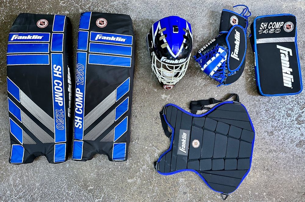 Franklin NHL SH Pro Kids Street Hockey Goalie Training Set Kaufen auf
