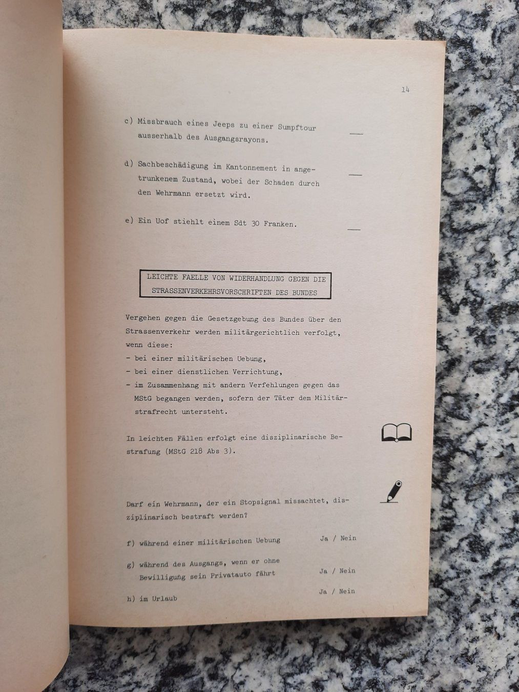 Bücher: Lehrprogramm 1.3 - Disziplinar-Strafordnung – Gebraucht aus Ruswil von Sammlergeist 3