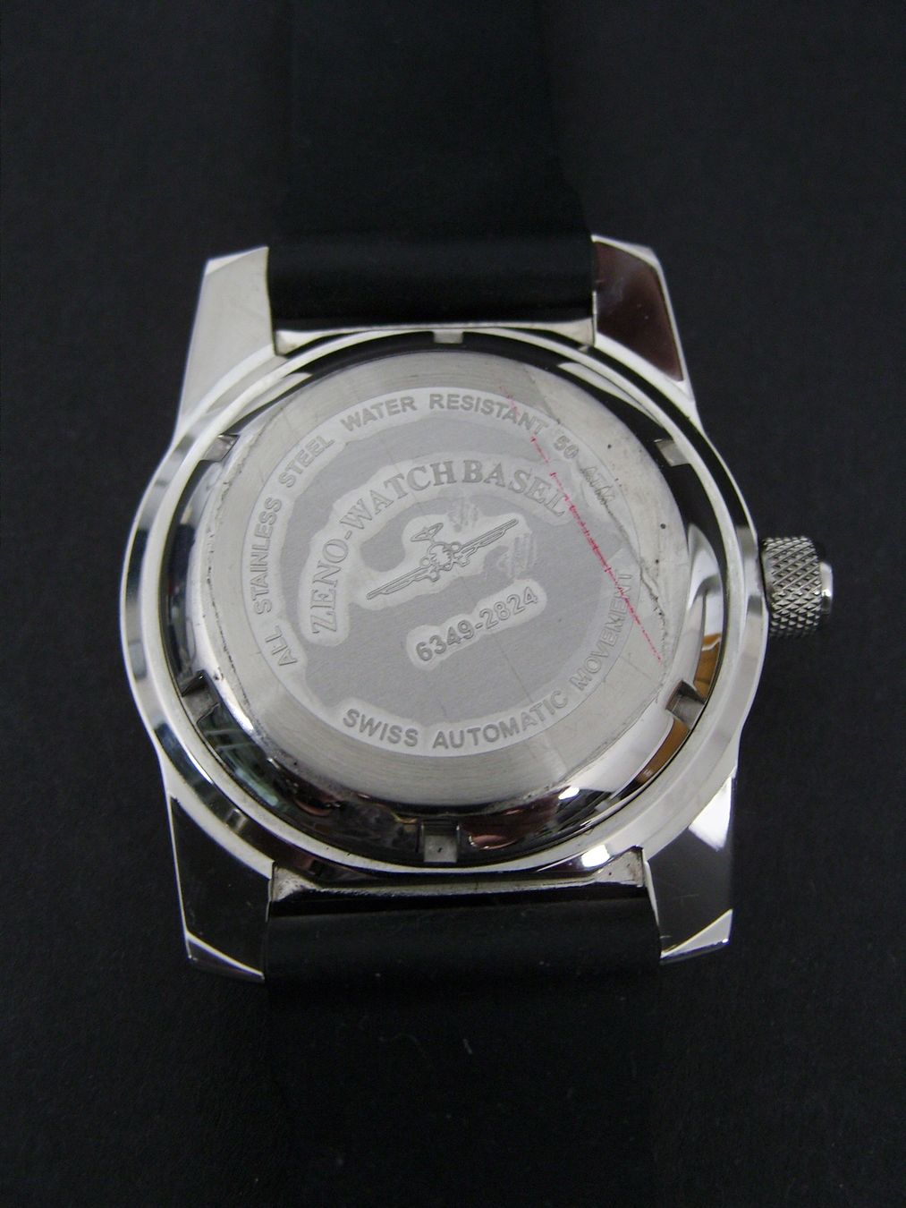 Zeno Orologi: Neue Airplane Diver Automatic Numbers, black/red – Nuovo e nell'imballaggio originale da Mels venduto da niezie2002 8