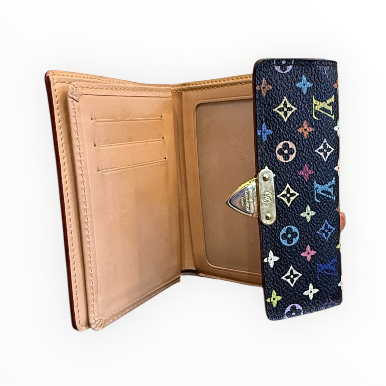 Louis Vuitton Portamonete: LOUIS VUITTON Multicolore Portemonnaie – Usato da Lachen SZ venduto da HelvetiaLuxury 4