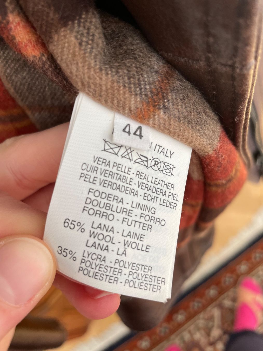 Giacche: Lederjacke mit Pelzkragen, NEU – Usato da Zürich venduto da ElaLeonEla 7
