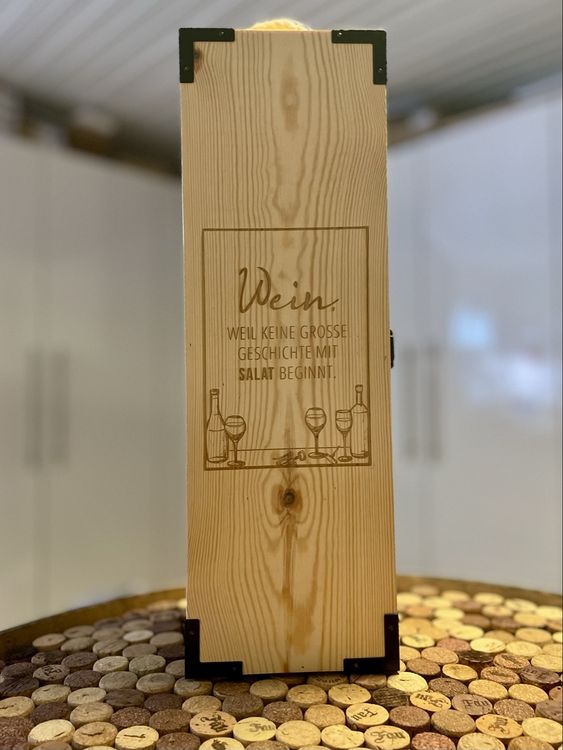 Autres: Weinkiste aus Holz für 75cl Flaschen – Neuf (Voir description) à Sutz par mtechcab 2