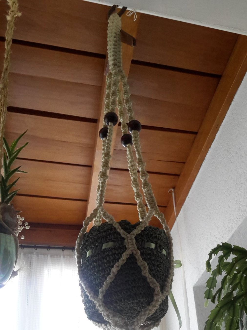 Pots de fleurs: Hängeblumen topf 112 cm mit Chachepot Handmade robust – D'occasion à Aldesago par ant_zk5q