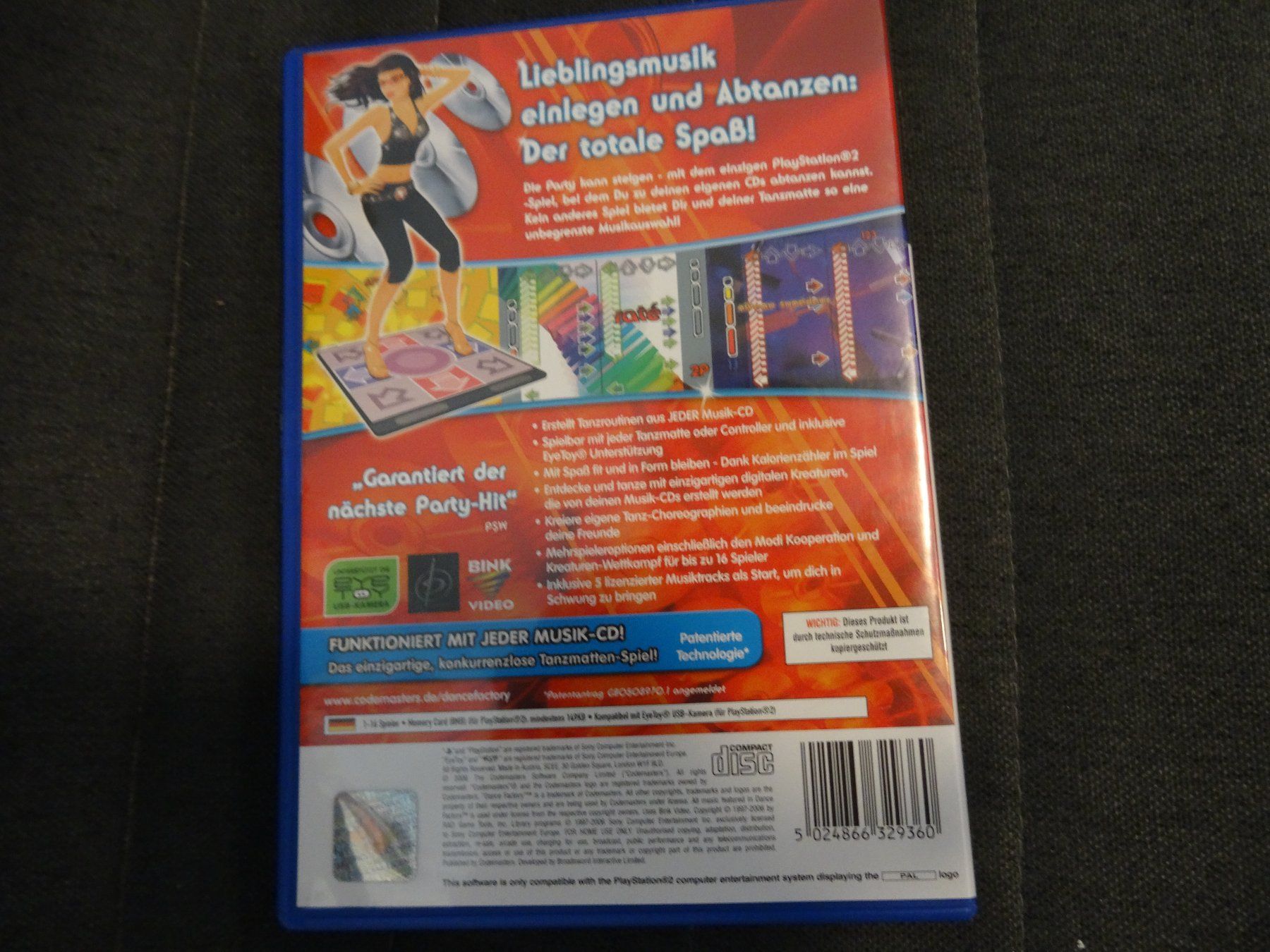 Sony Jeux: Dance Factory PS2 – D'occasion à Olten par Disc-Ausverkauf 2