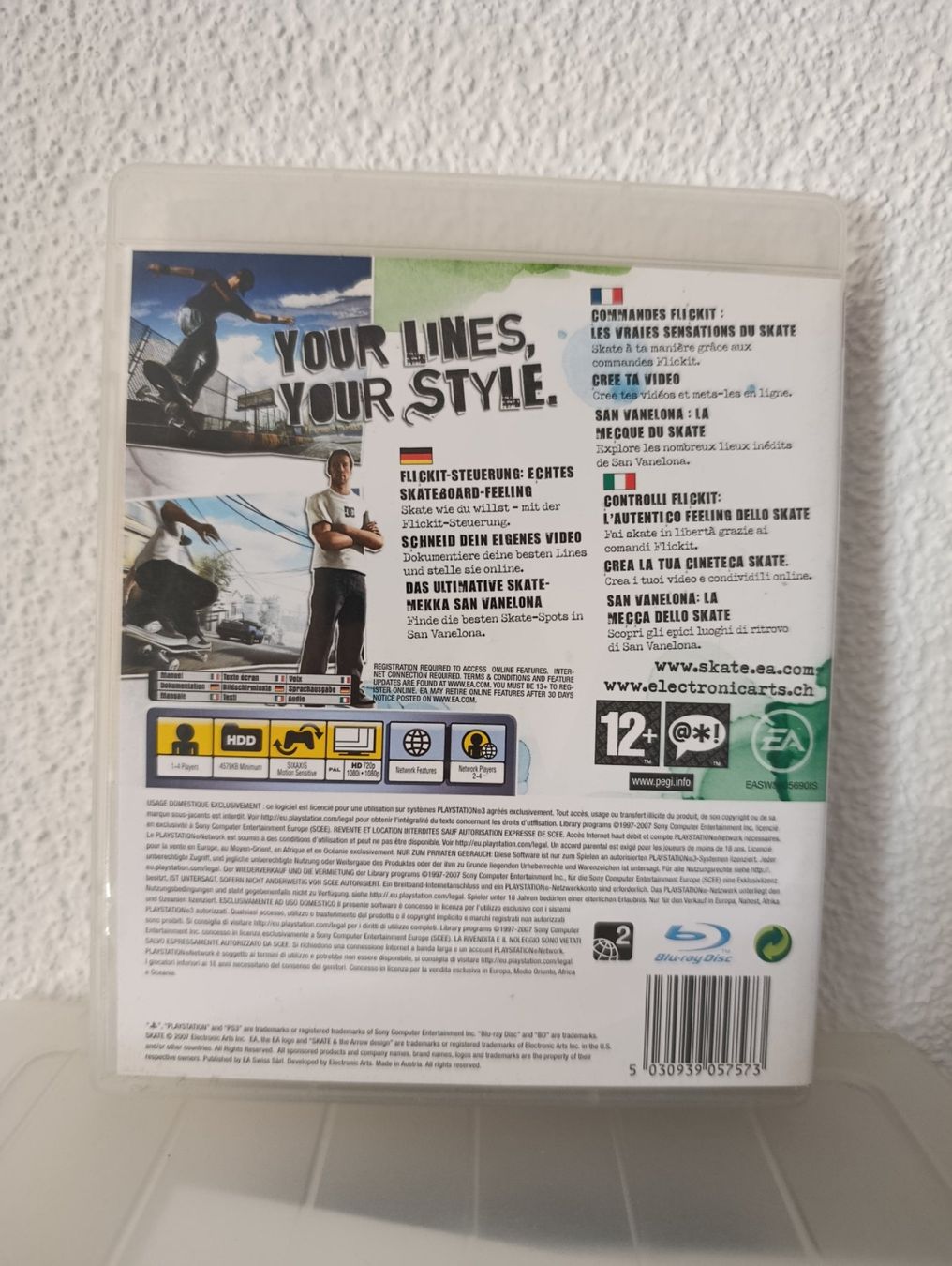 Sony Giochi: Skate PS3 – Usato da Wil SG venduto da Donaldus 1