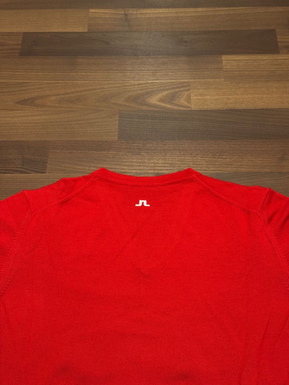 Lindeberg Maglioni & Felpe: J.Lindeberg Merino V-Neck Pullover rot – Usato da Gränichen venduto da lixil 4