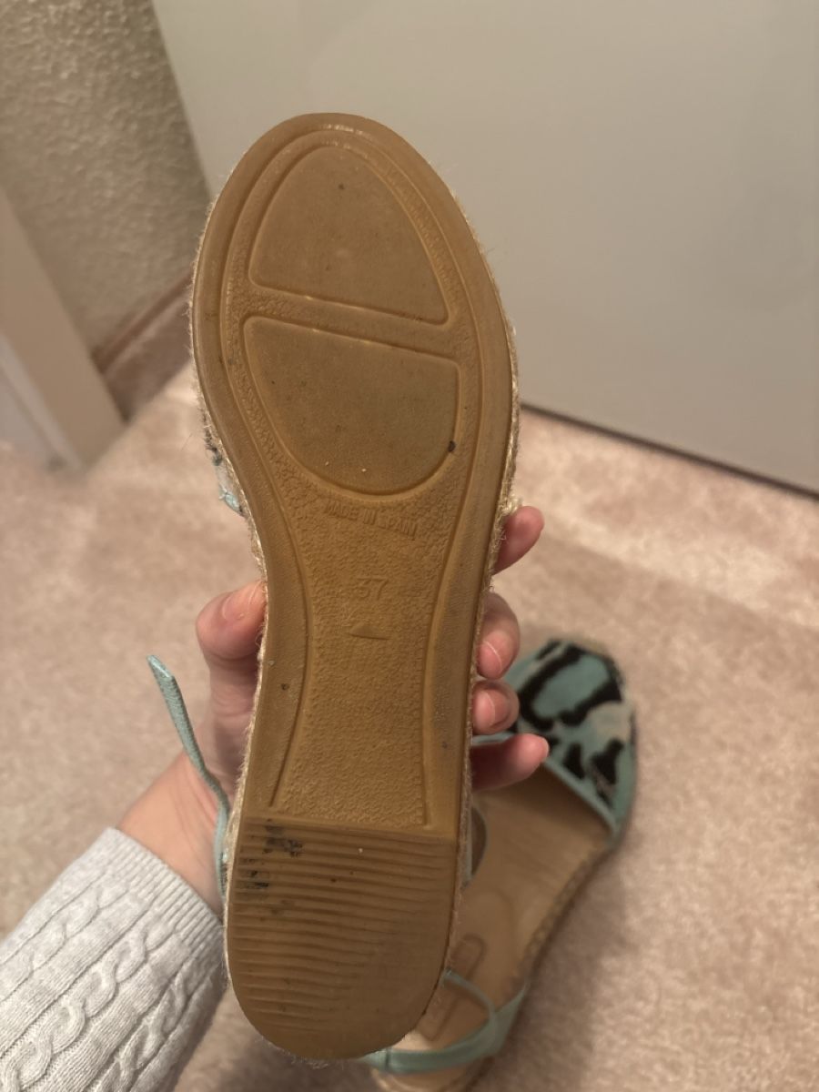 Longchamp Scarpe da donna: Longchamp Espadrille Sandals, Turquoise, Size 37 – Usato da Zürich venduto da Asybb 2
