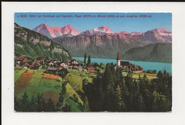 AK 1933 Blick von Tschingel auf Sigriswil - 3 Marken