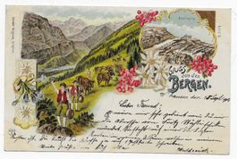 Gruss aus den Bergen, Alpstein Säntis um 1901