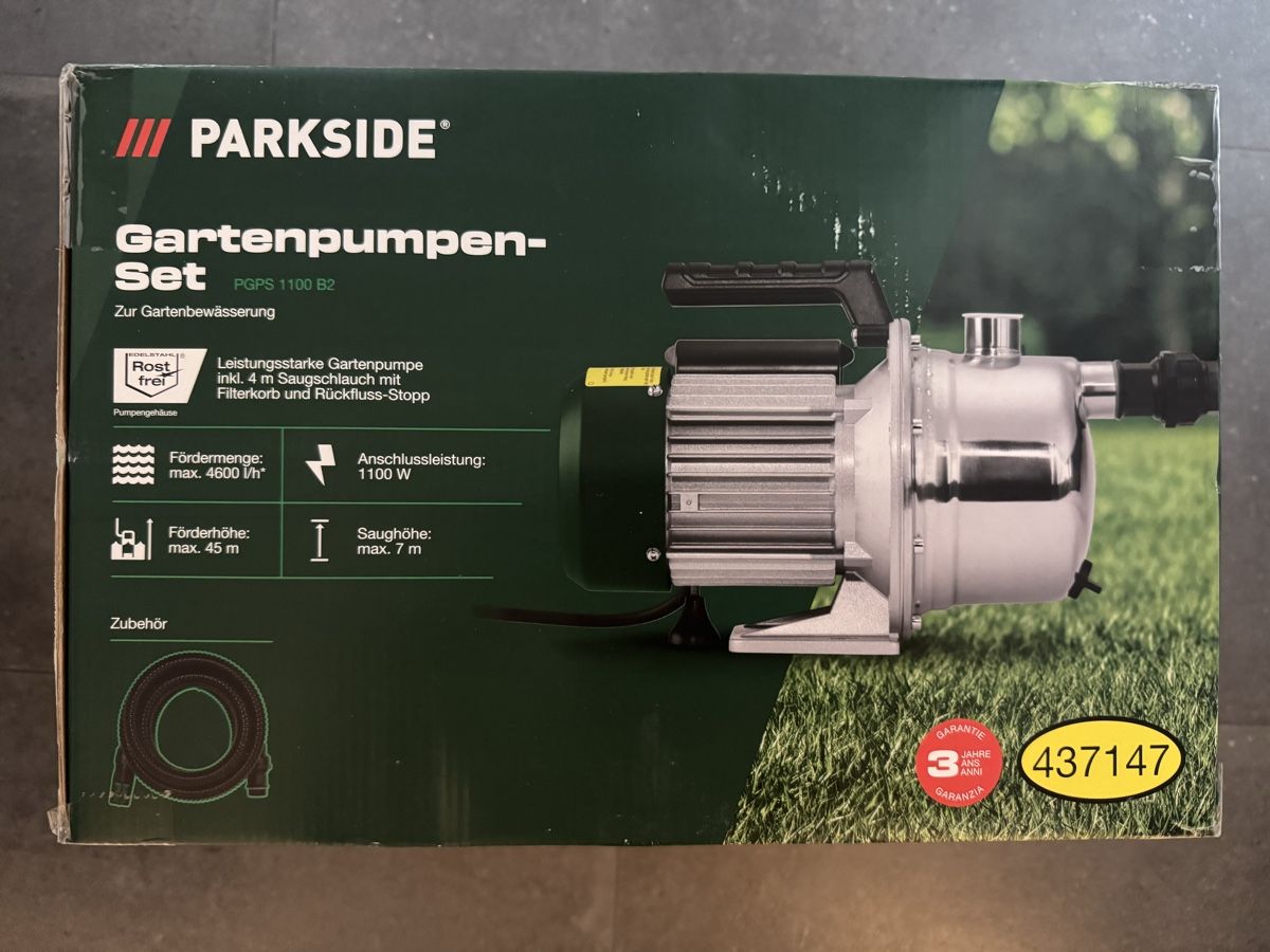 Pompe & Parti di ricambio: Gartenpumpenset – Nuovo e nell'imballaggio originale da Affoltern am Albis venduto da heebha