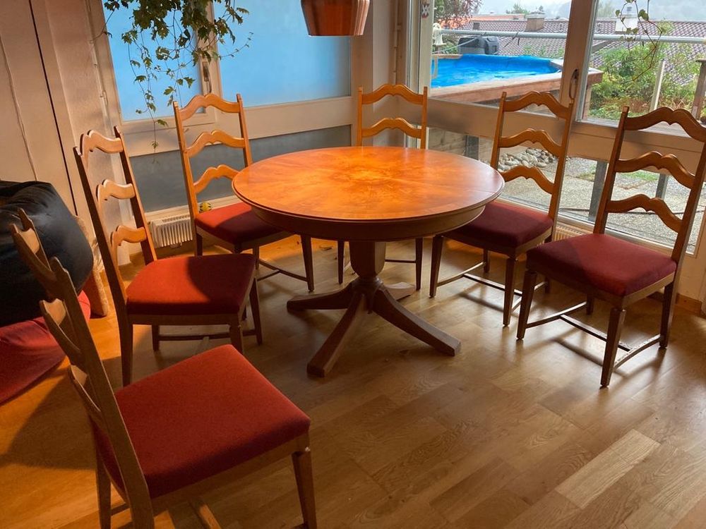 Rundtisch mit Stühlen Kaufen auf Ricardo