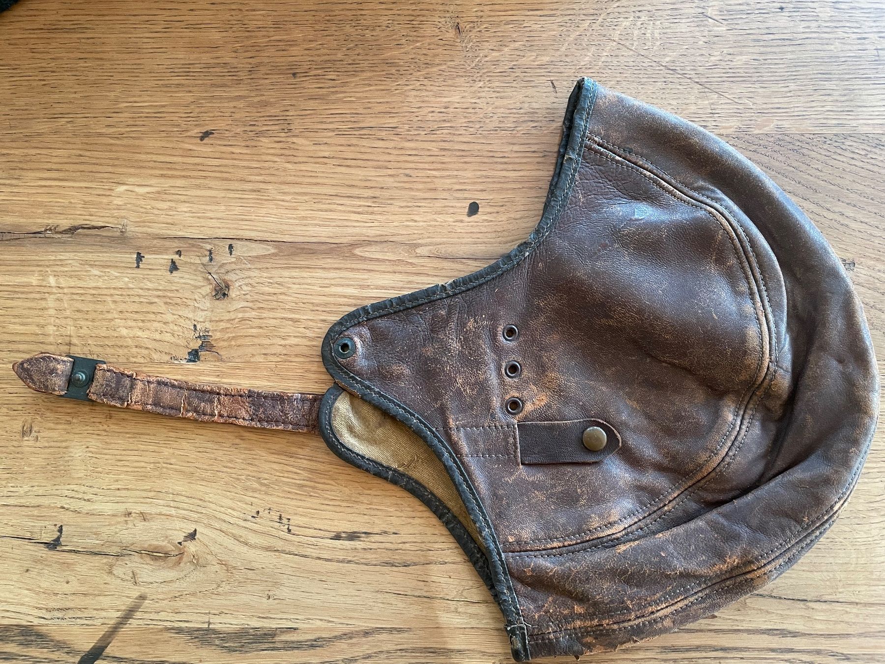 Uniformi: Bonnet de vol / flight helmet US – Usato da Oberbütschel venduto da Woodie2005 1