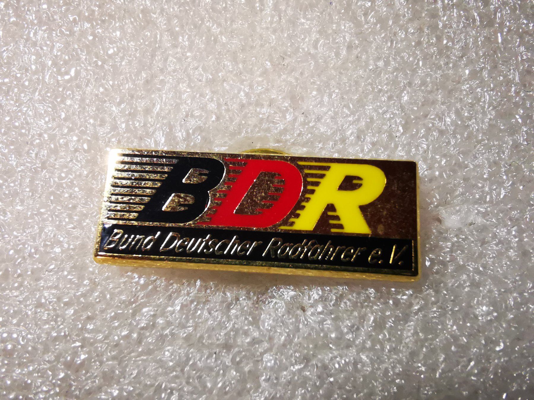Plaketten & Abzeichen: Ansteckpin 9: BDR Bund Deutscher Radfahrer – Gebraucht aus Oppligen von Pin-Fall-Shop