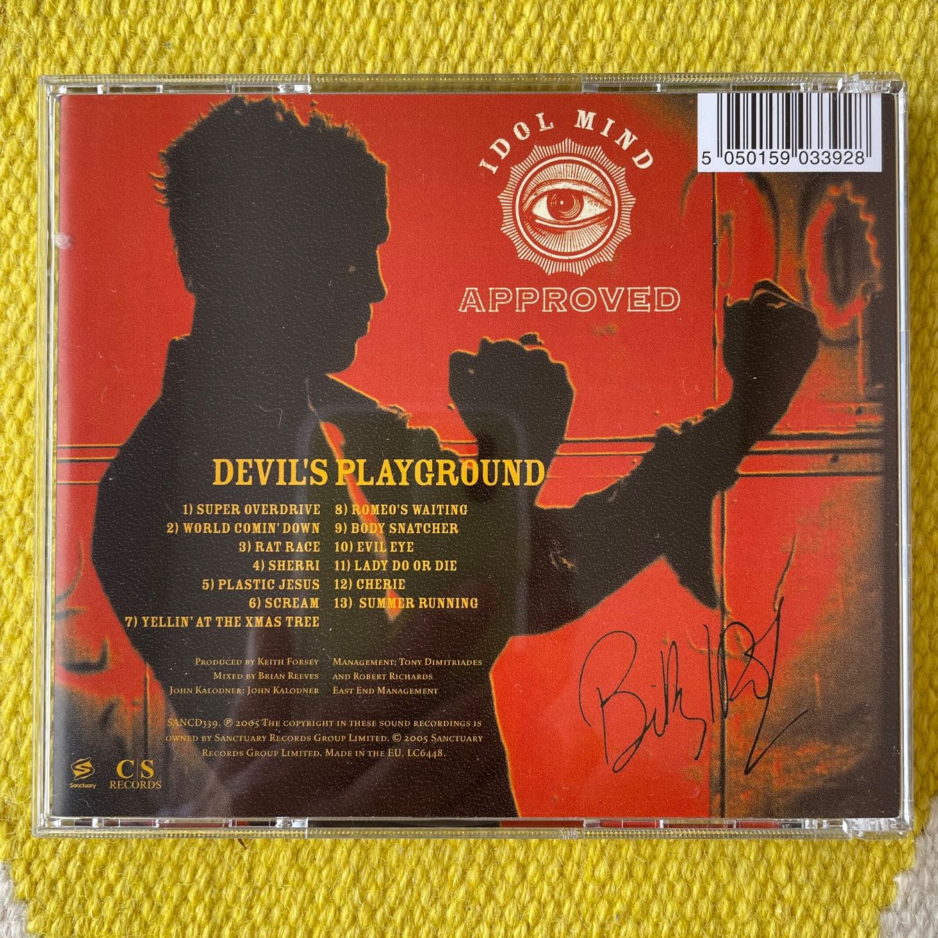 CD: BILLY IDOL-DEVIL‘S PLAYGROUND – Usato da Rorschacherberg venduto da CD-Roli 1