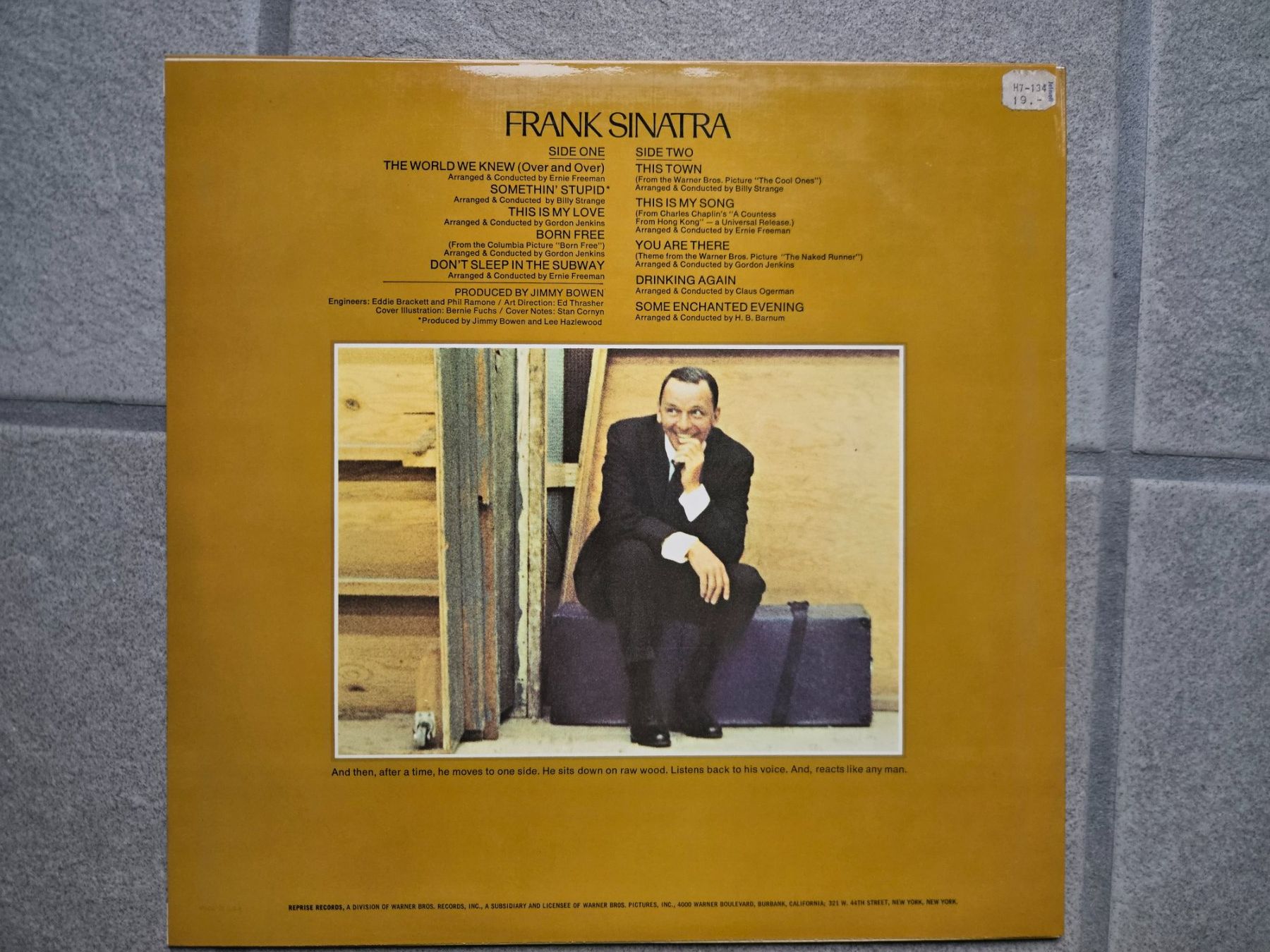 Dischi in vinile: Frank Sinatra - The world we knew – Usato da Volketswil venduto da Lokitier 1