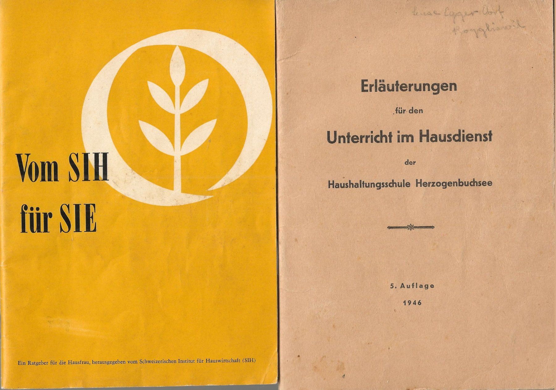 Libri: Konvolut Kochbüchlein, Haushalt etc. – Usato da Bern venduto da Grindelwaldaus 2